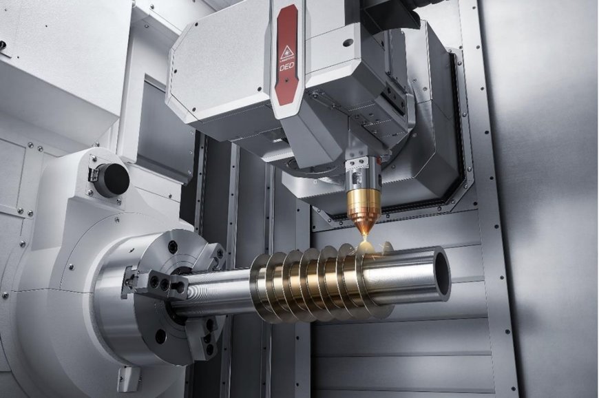 金属積層造形と旋削・ミーリングをワンチャッキングで実現 5 軸複合加工機ベースのレーザ金属積層造形機 LASERTEC 3000 DED hybrid を開発